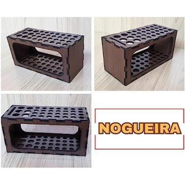 Imagem de Organizador de Mesa - Porta Lápis,Caneta,Canetinha - MDF - LUALKI, NOG