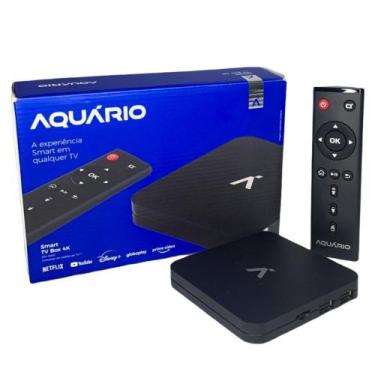 Imagem de Receptor Smart Tv Box Aquario Stv-3000 Padrão 4K 8Gb