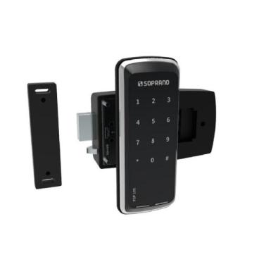 Imagem de Fechadura Eletrônica Smart Digital De Sobrepor Fsp100 Senha - Soprano