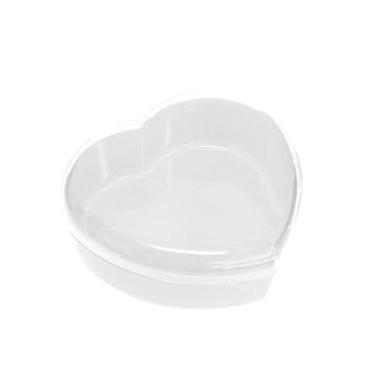 Imagem de Caixa coração acrílica 16 x 6,5 cm - LSC TOYS, TRANSPARENTE