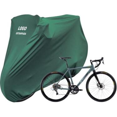 Imagem de Capa Bike Com Logo Oggi Velloce Disc 2022 Speed De tecido - Mz, Verde