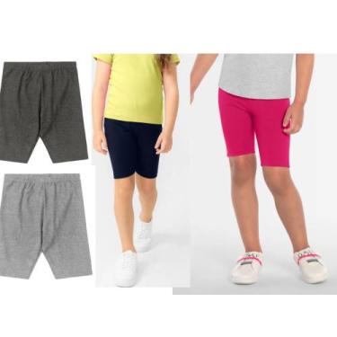 Imagem de bermuda ciclista infantil cotton feminina - Rovitex, 10