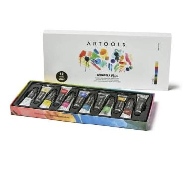 Imagem de Aquarela bisnaga misci 6ml 12cores artools