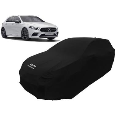 Imagem de Capa Automotiva Para Mercedes A35 Amg Tecido Helanca Lycra - Mz, Preta