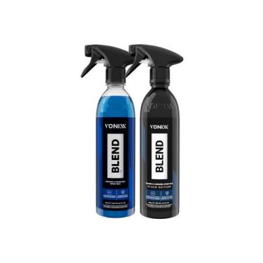 Imagem de Kit Cera Vonixx Automotiva Carnauba Blend Black Spray 500ML