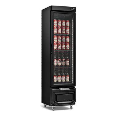 Imagem de Cervejeira Grb-23ev Gw All Black 228 L C/ Porta De Vidro Dup 110v GRB-23EV GW