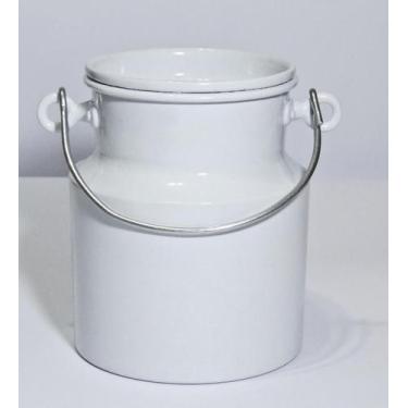 Imagem de Kit com 10 leiteiras 1 litro em aluminio colorida  - Alumínios E Cia, 