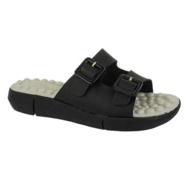 Imagem de Chinelo Feminino Massageador Ortopédico Esporão Macio Conforto Via Ang