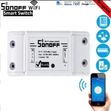 Imagem de Sonoff Wi-Fi automação casa ALEXA Google
