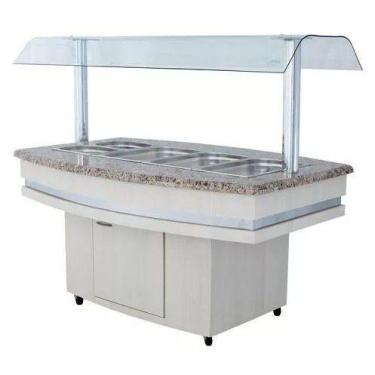 Imagem de Buffet Refrigerado Luxo para 6 Cubas Frilux Rf126, 220V