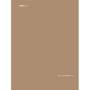 Imagem de ABNotes Squared 4M Edges L A4 Brown HC: Quadernone A4 a quadretti 4mm con margine - Tinta Unita Marrone - Leggero 100 pagine - Fogli spessi - Per scuola, lavoro o appunti personali.