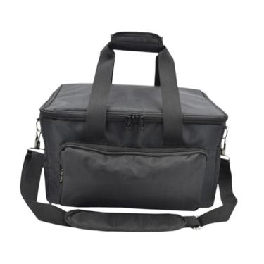 Imagem de AsrMyjcx Estojo de transporte para impressora, portátil, alça resistente, acolchoado com alça de ombro, bolsa de viagem para escritório