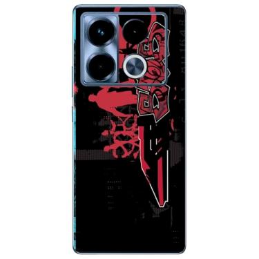 Imagem de Capa Adesivo Skin055 Verso Para Infinix Note 40 Pro 4G X6850