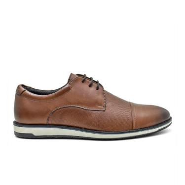 Imagem de Sapato Oxford Masculino Couro Legítimo Elegante Casual - SHOPAXD, Whis