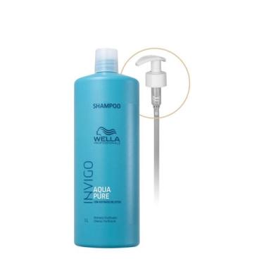 Imagem de Kit Wella Professionals Balance Acqua Pure Invigo Shampoo Válvula Pump
