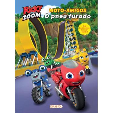 Imagem de Livro - Rick Zoom - Moto-Amigos: O Pneu Furado