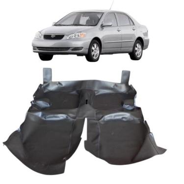 Imagem de Tapete Assoalho Vinil Fosco Luxo toyota Corolla 2003/2007 - MANOS TAPE
