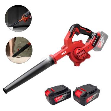 Imagem de Soprador De Folhas e Aspirador A Bateria 2 Baterias - DCK