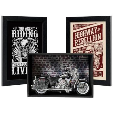 Imagem de Miniatura Moto HD Maisto - Kit Motociclista (Heritage)