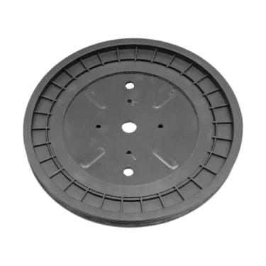 Imagem de oshhni DISCO de CINTAGEM de TENSÃO de TERNO de TEMPRECIMENTO, RODA de CAIXA de CICLAMENTO de CICLAMENTO INONTAL, REPARA O EQUIPAMENTO de FITNESS FITUST Bike, Diâmetro 26cm