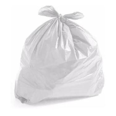 Imagem de Saco De Lixo Leitoso Branco 200L Micra 0,08 100 Unidades - Higipack