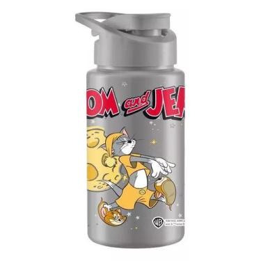 Imagem de Garrafa Squeeze Pet Sport Do Tom E Jerry Warner De 500ml - bandeirante