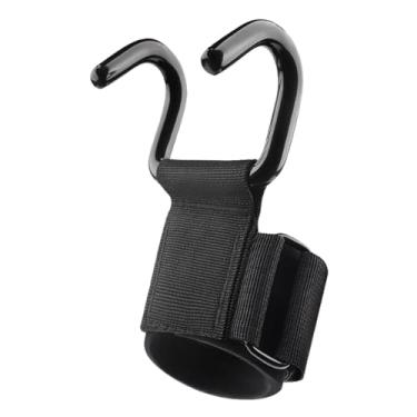 Imagem de menolana Punto do gancho de levantamento de peso para homens Mulheres Antislip Equipment Levating Wel Strap Gym Luva para levantamento de energia Fitness, 1 Pedaço