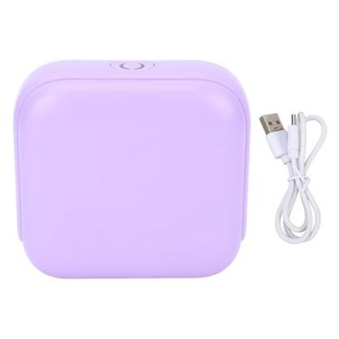 Imagem de Impressora de Etiqueta Térmica, Compacta e Portátil, Duração Bateria Longa, Controle de Aplicativos, para Impressão de Etiquetas e Fotos Com 203 Dpi de Alta Resolução, (PURPLE)