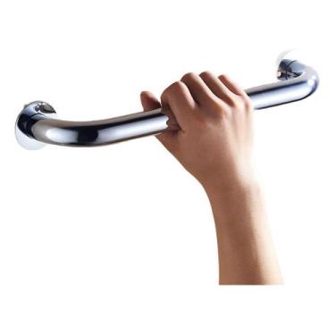 Imagem de Barra De Apoio Segurança 40 Cm, Inox Suporte Idosos Crianças - NoBrand