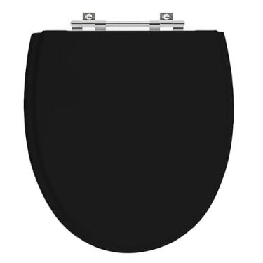 Imagem de Tampa de Vaso Eros Preto Mdf Sicmol