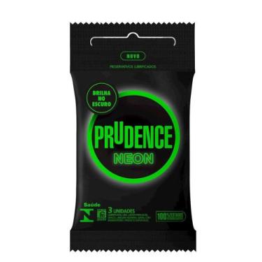 Imagem de Preservativo Prudence Neon - 3 unidades - Mil Delírios