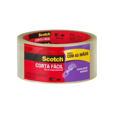 Imagem de Scotch, 3M, Fita de Empacotamento, Corta Fácil – 45mm x 40m