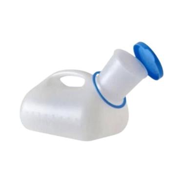 Imagem de Coletor de Plastico 1 Litro Tipo Papagaio Com Tampa Supermedy