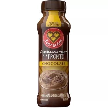 Imagem de Cappuccino Pronto Chocolate Três Corações 260ml Sem Glúten