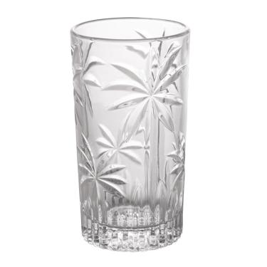 Imagem de Conjunto De Copos Altos Wolff Cristal Palm Tree 360Ml 6 Pçs