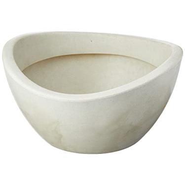 Imagem de Vaso Copacabana Bowl 30 X 16 Cm Antique Branco Vasart Copacabana Antique Branco 30x16cm