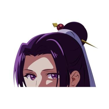 Imagem de The Court Herbalist Diaries MaoMao Jinshi Anime Mangá Decalque Adesivos para Carros Laptop Skate Decoração de Parede Resistente a UV (Jinshi)