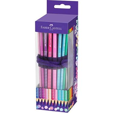 Imagem de Faber-Castell 21 Lápis de cor brilhante, lápis grafite,