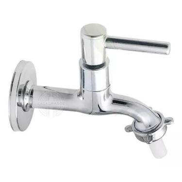 Imagem de Torneira Para Jardim Tanque Metal Alavanca Cromada 1128 C65 CasaGrande