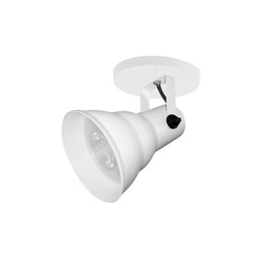 Imagem de Spot Direcionável De Sobrepor Taschibra Hol Circular Par 30 E27 Bivolt Branco 03010031-01