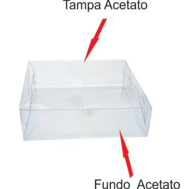 Imagem de 20 Caixas transparente para kits e sabonetes 18x14x6 cm - Gopack
