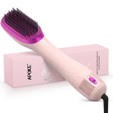 Imagem de Escova para secador de cabelo APOKE 3 em 1 Professional 1200 W Ceramic