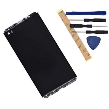Imagem de Tela LCD sensível ao toque H910, digitalizador de tela sensível ao toque para LG V20 LS997 US996 VS995 H990T H990DS H990N, black with Frame