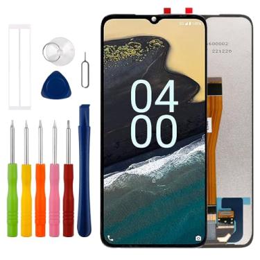 Imagem de Duotipa Tela LCD sensível ao toque de substituição para Nokia G400 5G TA-1530/TA-1448/TA-1476/N1530DL 6,5 polegadas com kit de ferramentas de reparo técnico - preto.