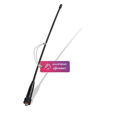 Imagem de Antena de rádio de banda dupla de 15,6 polegadas VHF/UHF (144/430 mhz) – antena de rádio Ham portátil, adequada com Baofeng – Atualização de antena para Walkie Talkie UV 5R, UV82 e outros modelos com conectores SMA-Female