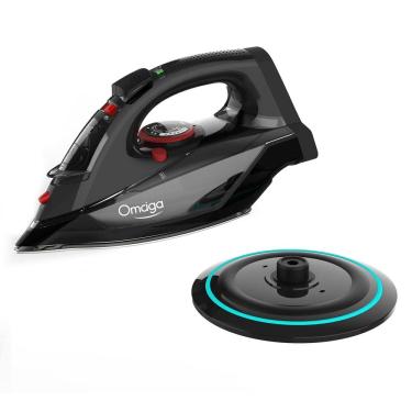 Imagem de Ferro sem fio OMAIGA 1500W com tanque de água a vapor de 300 mL