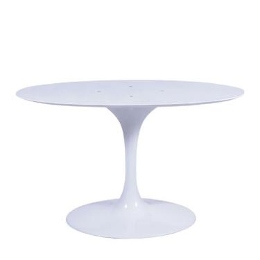 Imagem de Base Mesa Saarinen Tulip Jantar Oval Pequena - Branca