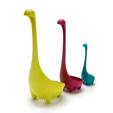 Imagem de Kit Familia Nessie - Concha, Espumadeira E Infusor De Chá