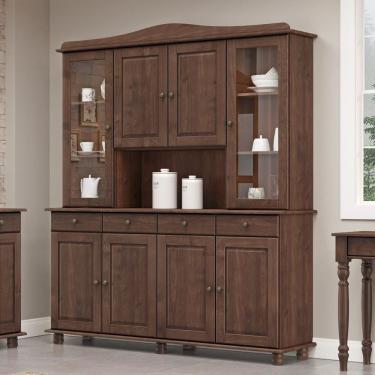 Imagem de Cristaleira 4+4 Portas Rubi 168,9cm X 197cm Café