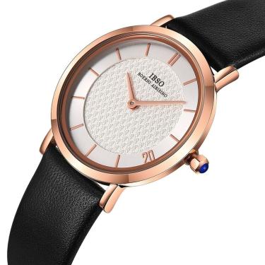 Imagem de Relógio Feminino Ibso 8160-l à Prova D'água Preto